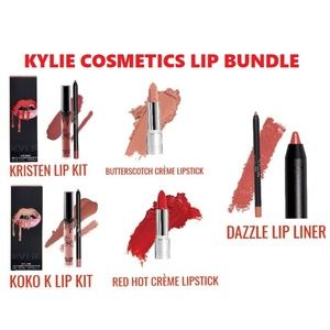 KYLIE COSMETICS LIP BUNDLE - NEW - MSRP $98